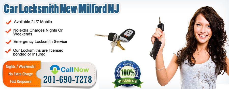 Car Locksmith New Milford NJ banner